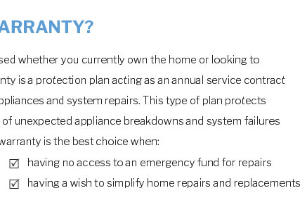 home warranty insurance california